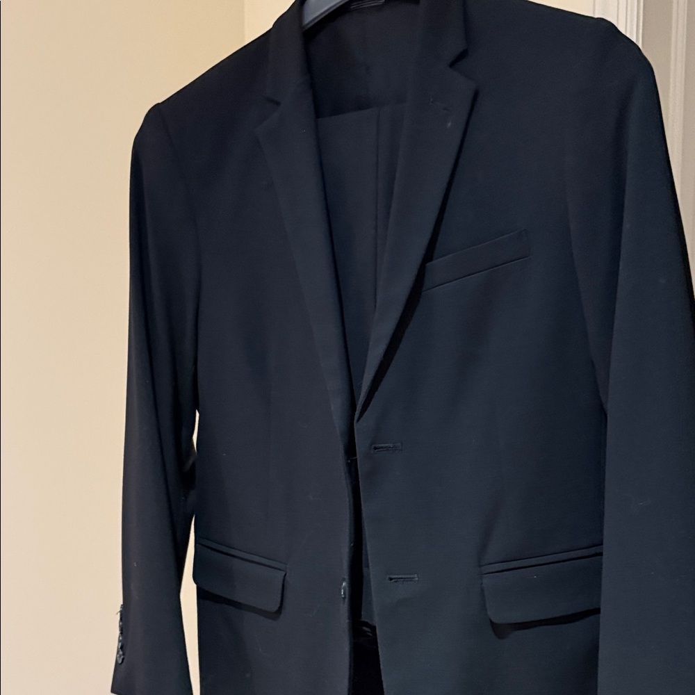 Calvin Klein boy’s black suit